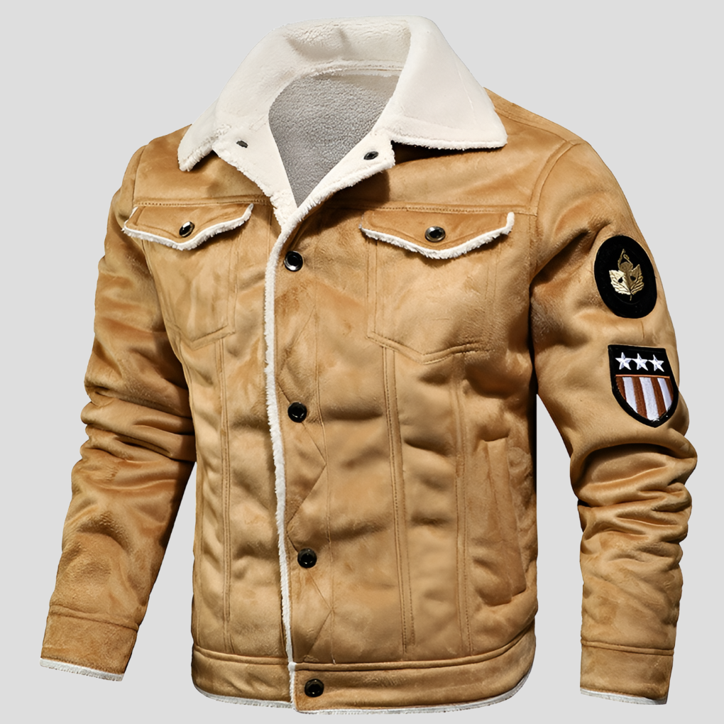Stylish Warmth - Winter Bomber Jacket for Men