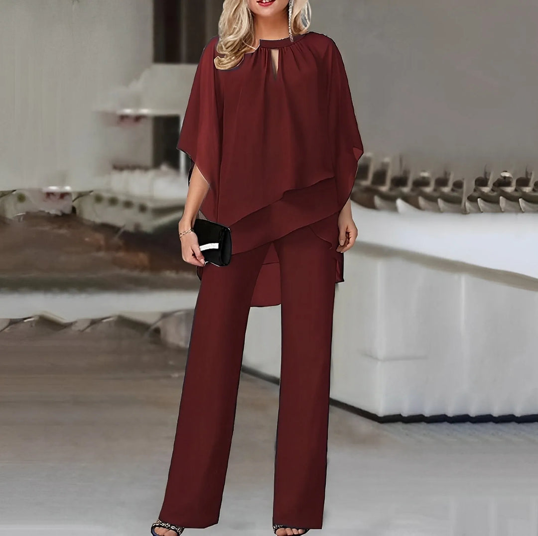Liesbeth Women's Wide Leg Two-Piece Set