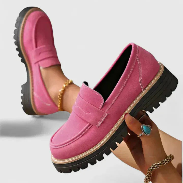 Lilah Women's Platform Chunky Loafers