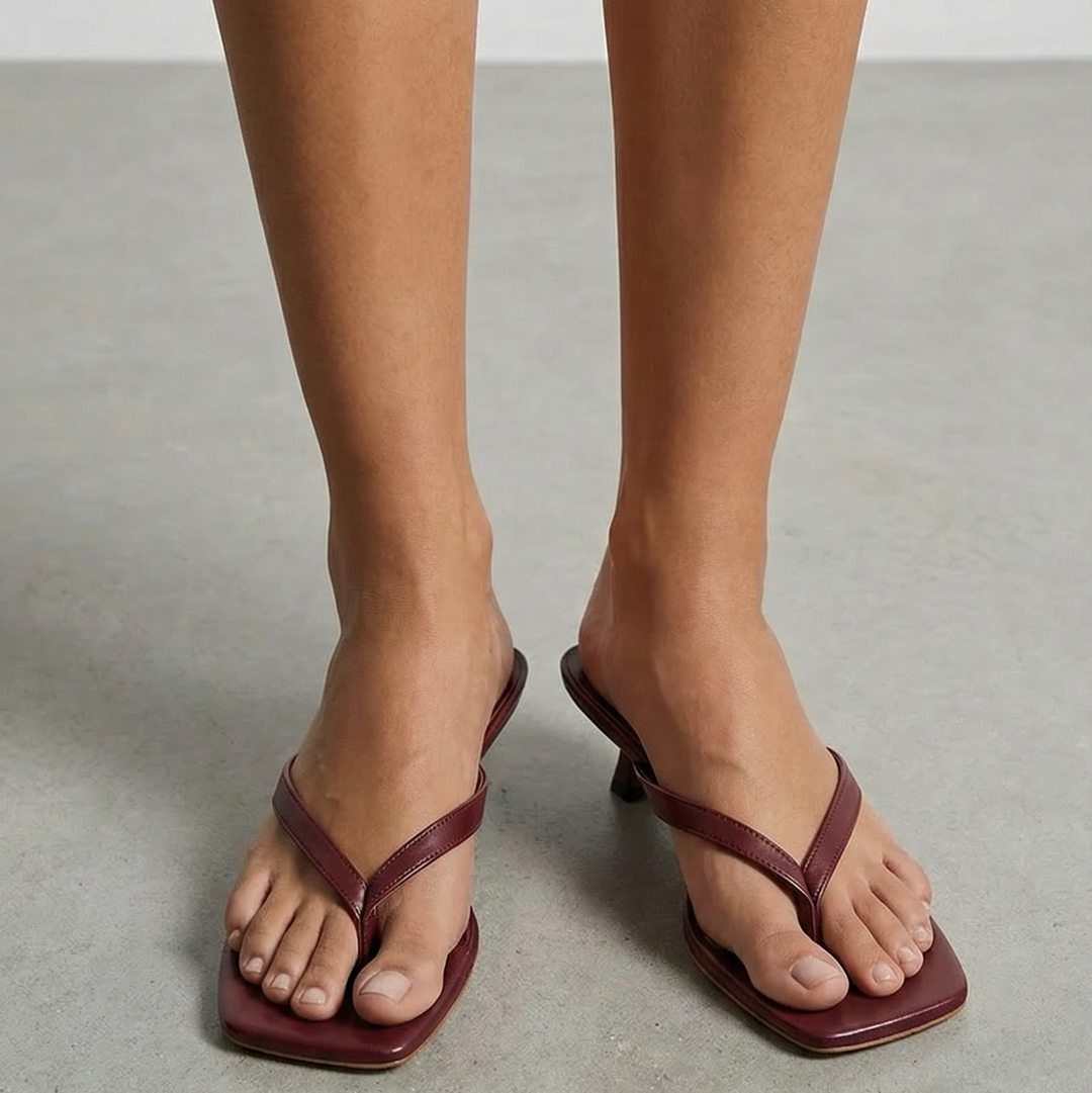 Women's Low-Heel Sandals – Casual