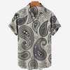 Print Style - Casual Short-Sleeve Shirt for Men