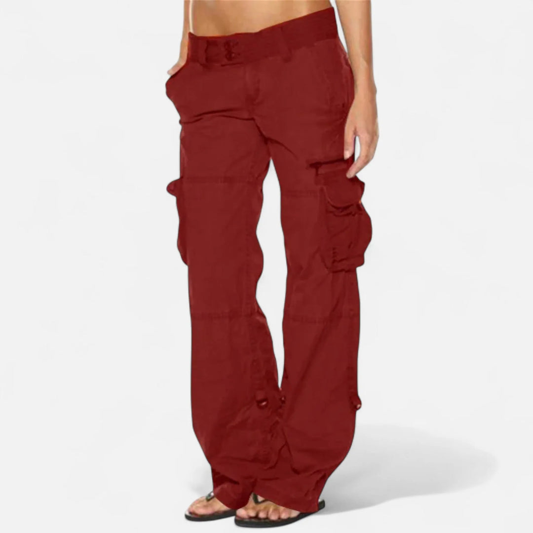 Women's Straight Leg Cargo Pants