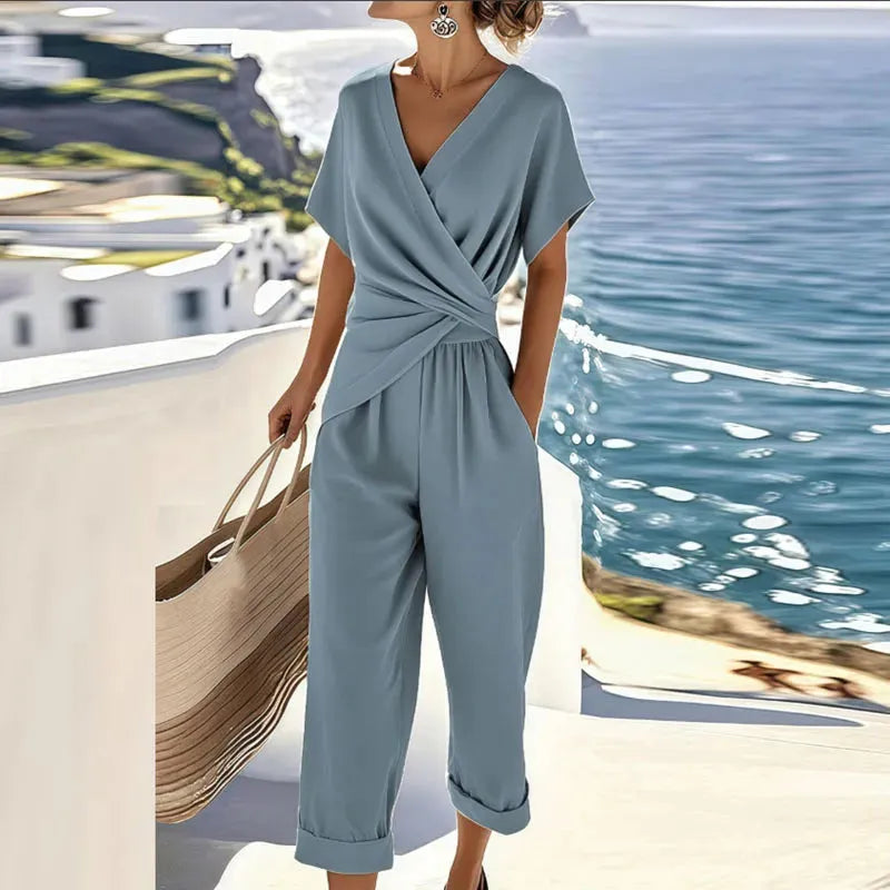 Wrap V-Neck Women&