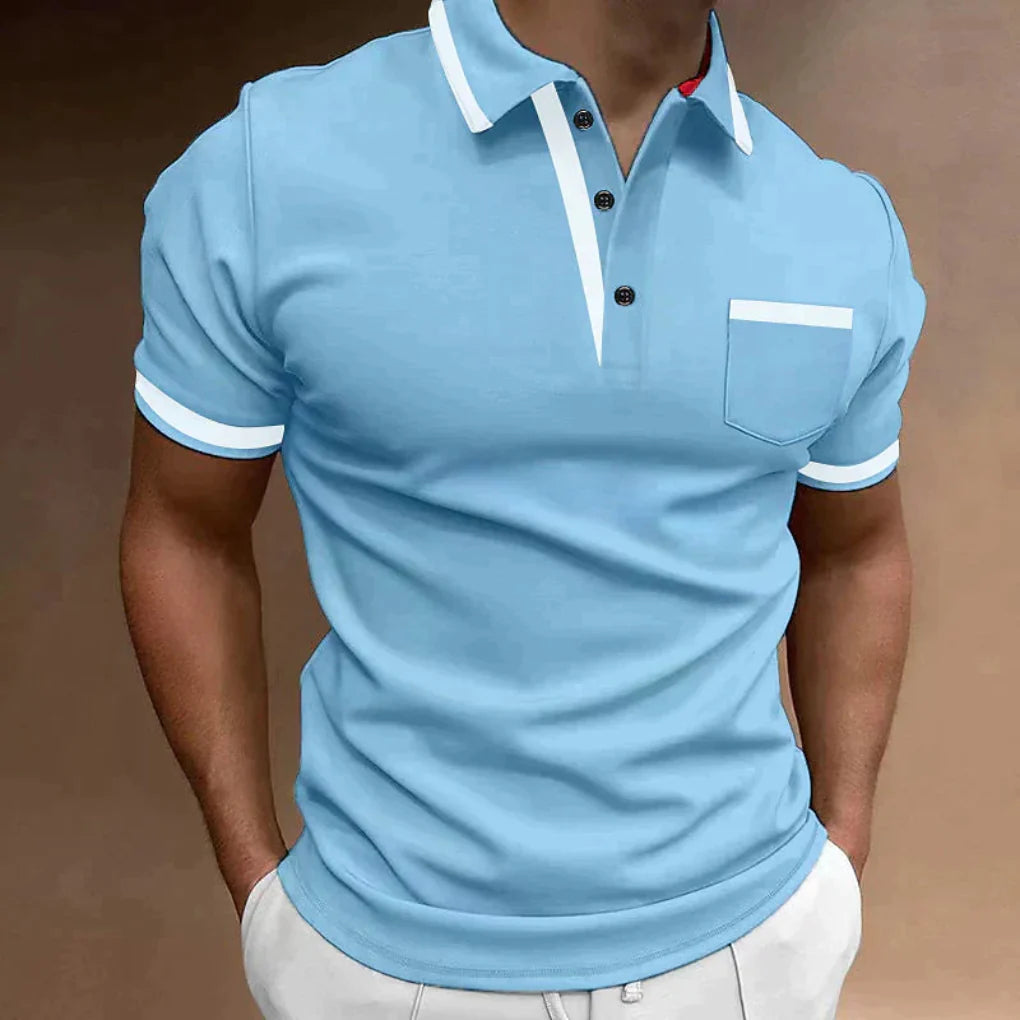 Classic Men’s Polo Shirt Timeless Fit